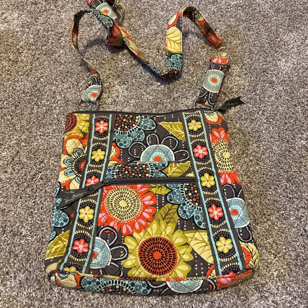 Vera Bradley Hipster Crossbody- Flower Shower